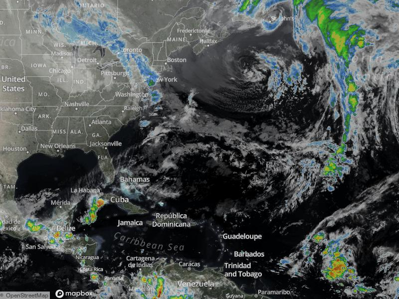 Atlantic Infrared Satellite