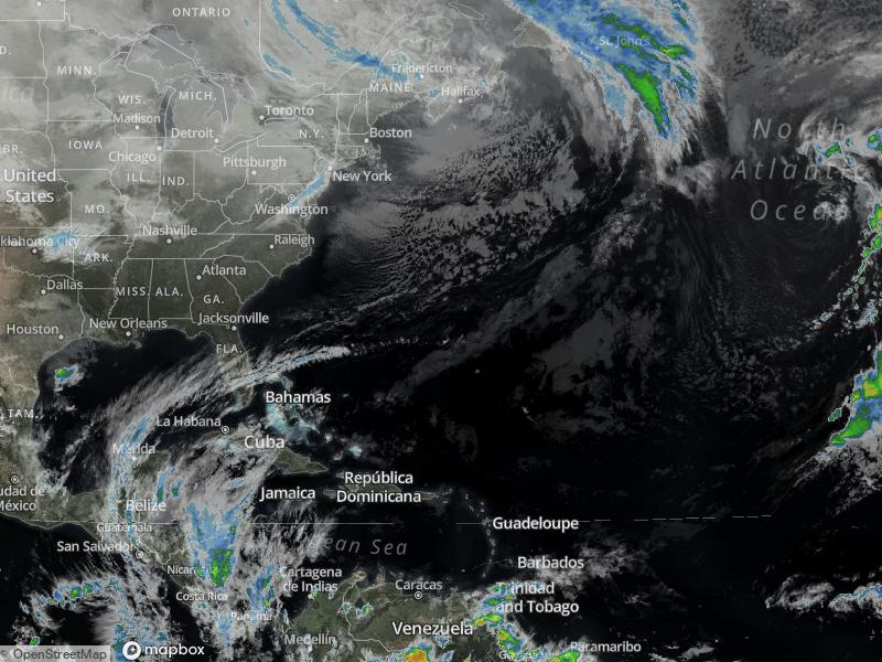 Atlantic Infrared Satellite