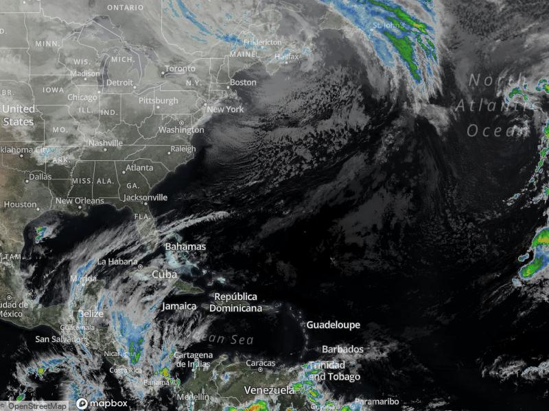 Atlantic Infrared Satellite