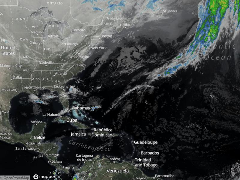 Atlantic Infrared Satellite