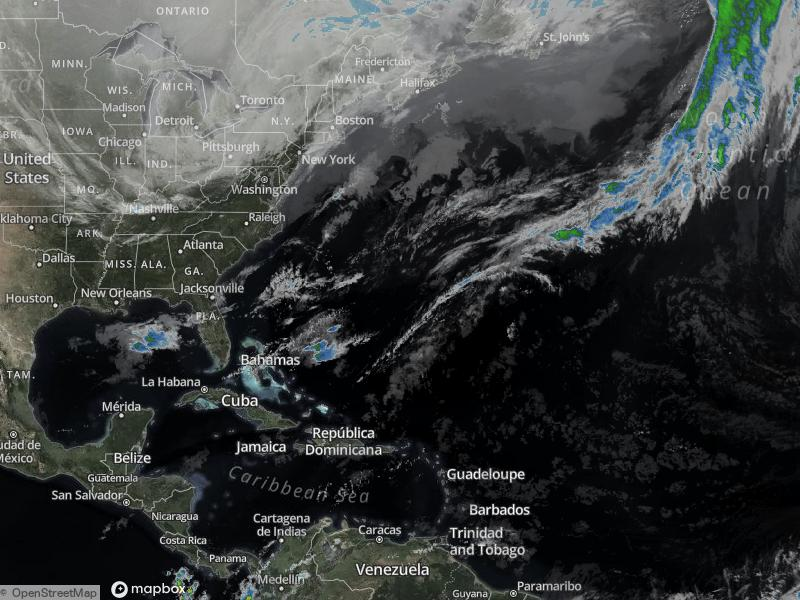 Atlantic Infrared Satellite