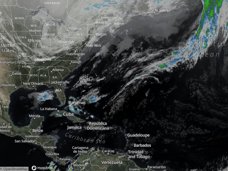 Atlantic Infrared Satellite