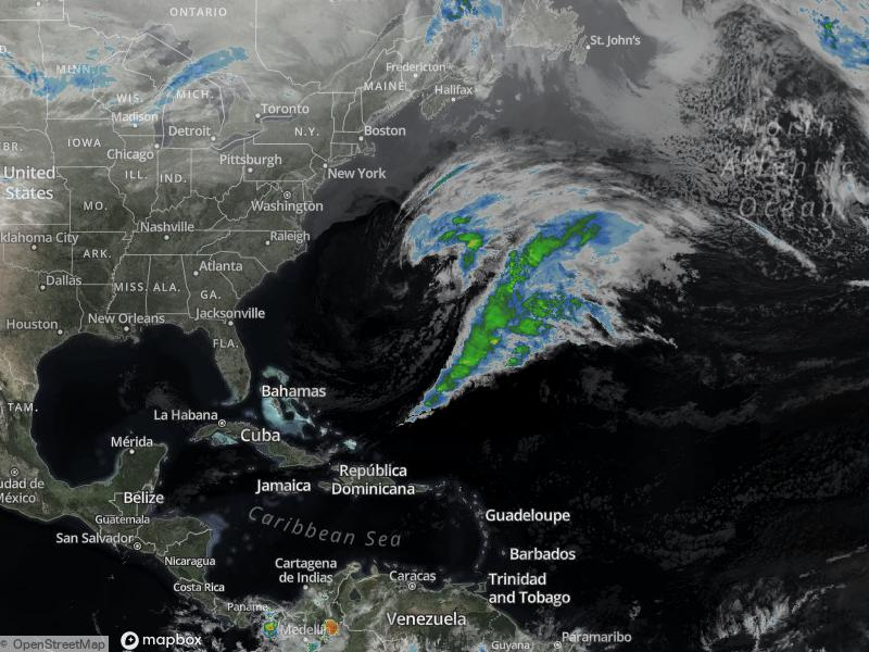 Atlantic Infrared Satellite