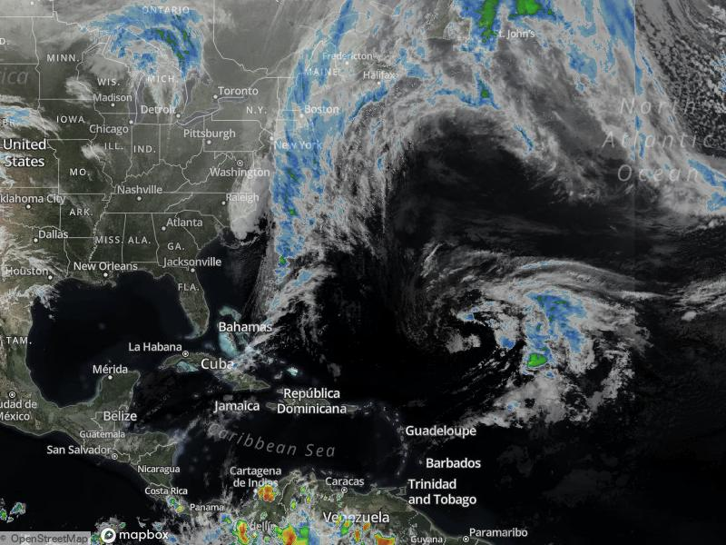 Atlantic Infrared Satellite