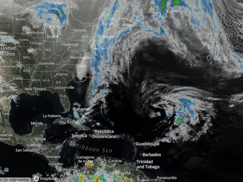 Atlantic Infrared Satellite