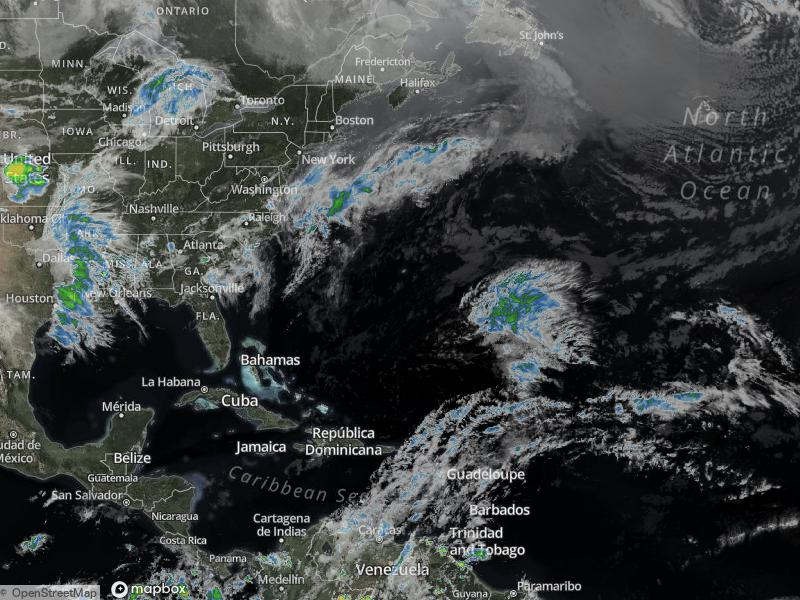 Atlantic Infrared Satellite
