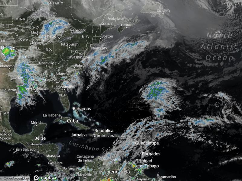 Atlantic Infrared Satellite