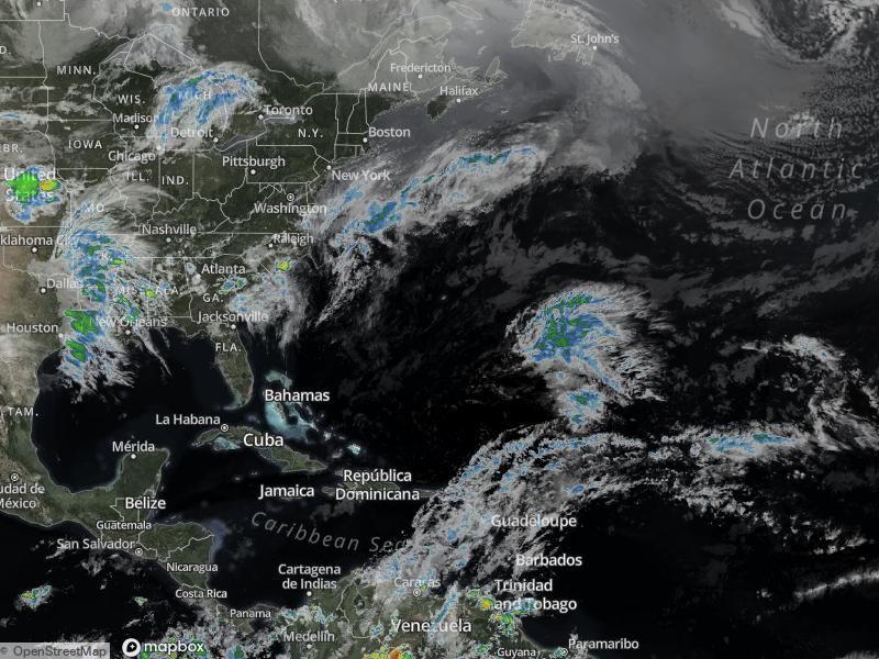 Atlantic Infrared Satellite