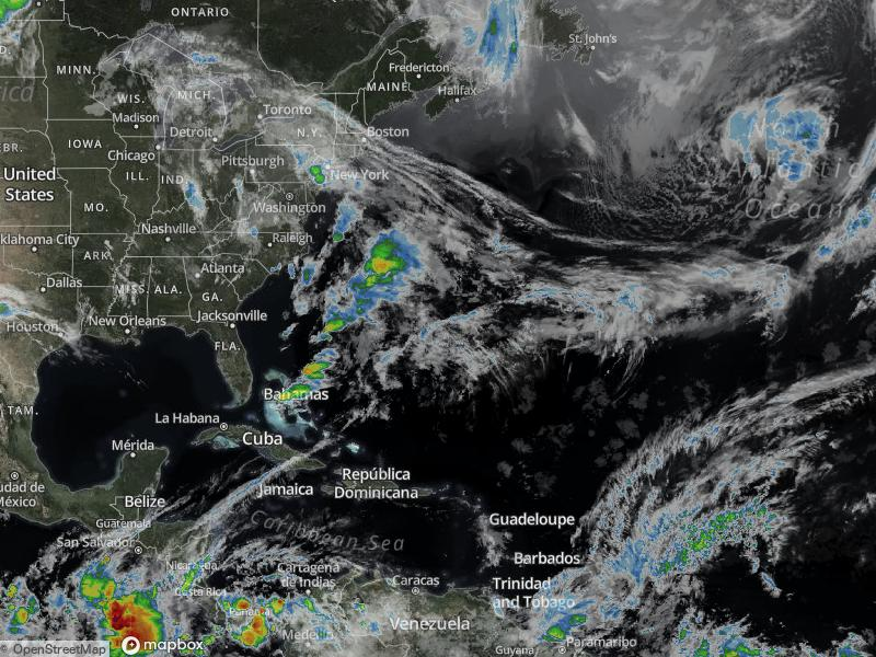 Atlantic Infrared Satellite