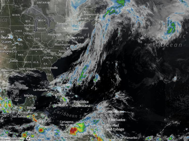 Atlantic Infrared Satellite