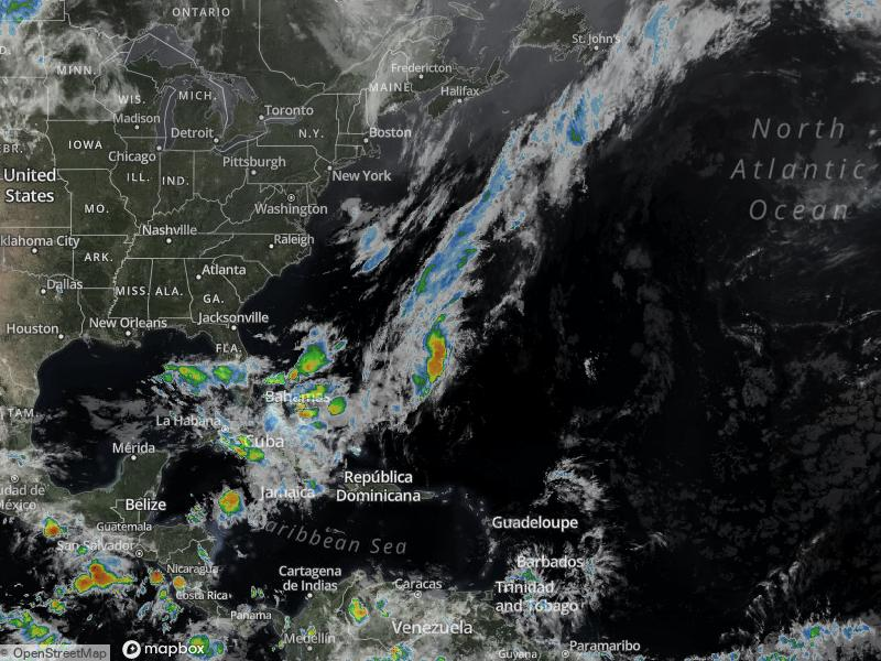 Atlantic Infrared Satellite