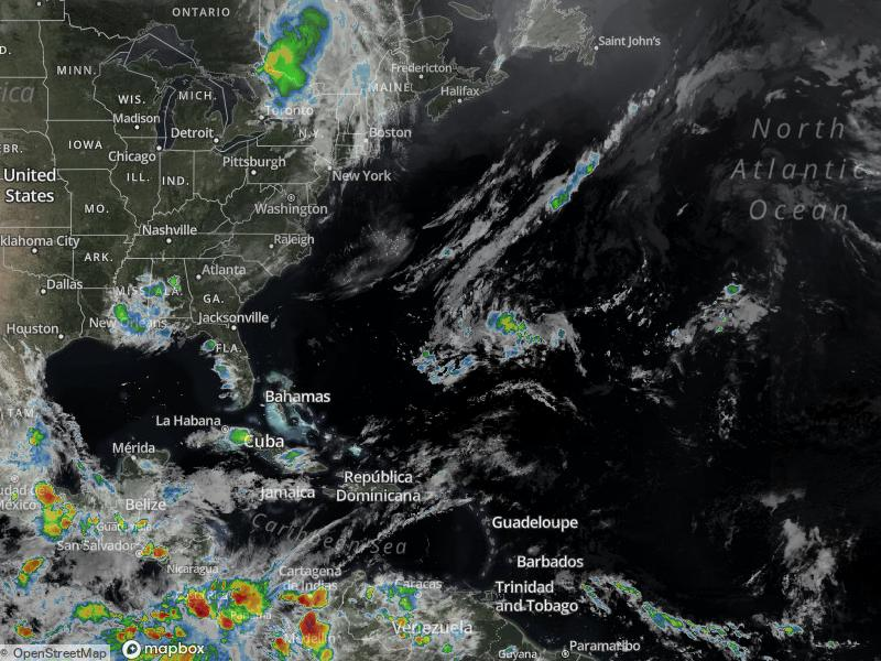 Atlantic Infrared Satellite