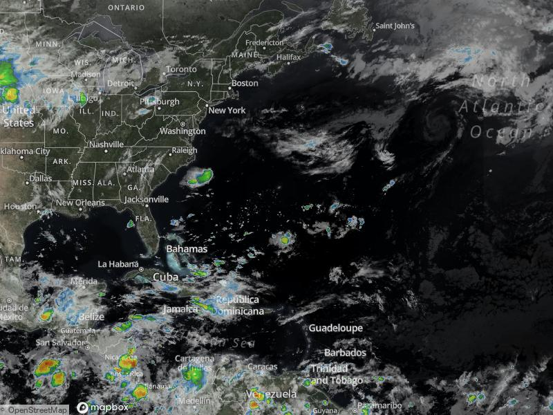 Atlantic Infrared Satellite