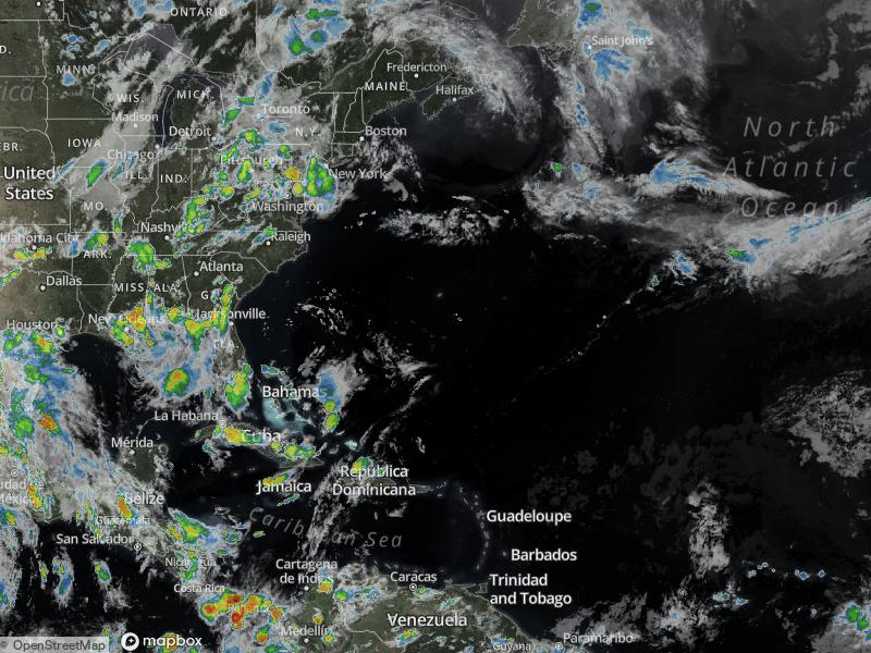 Atlantic Infrared Satellite