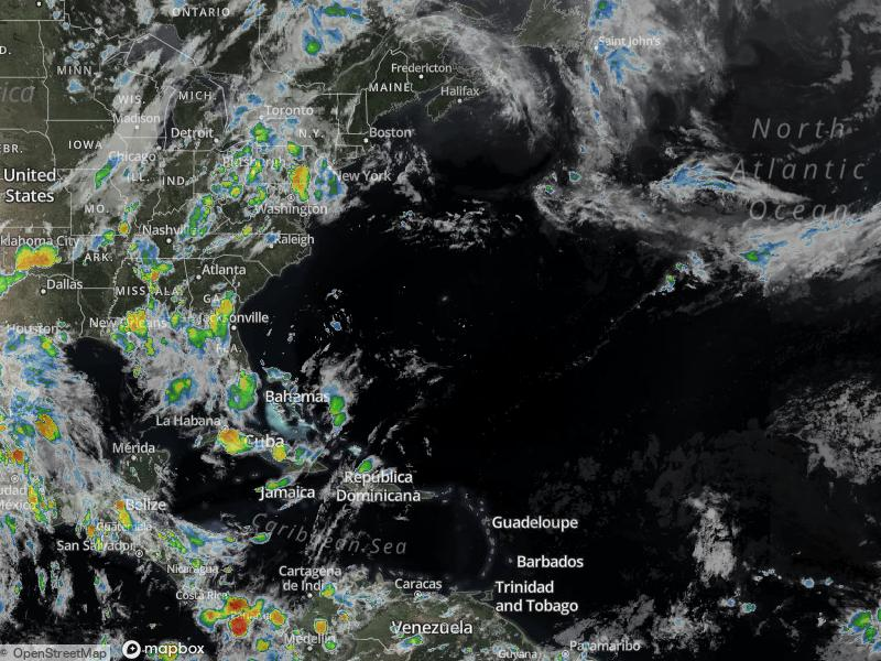 Atlantic Infrared Satellite