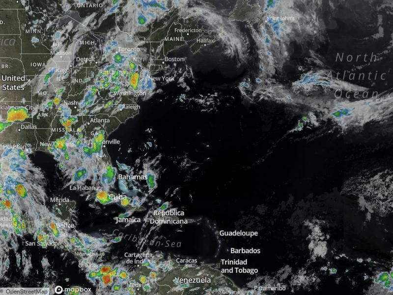 Atlantic Infrared Satellite