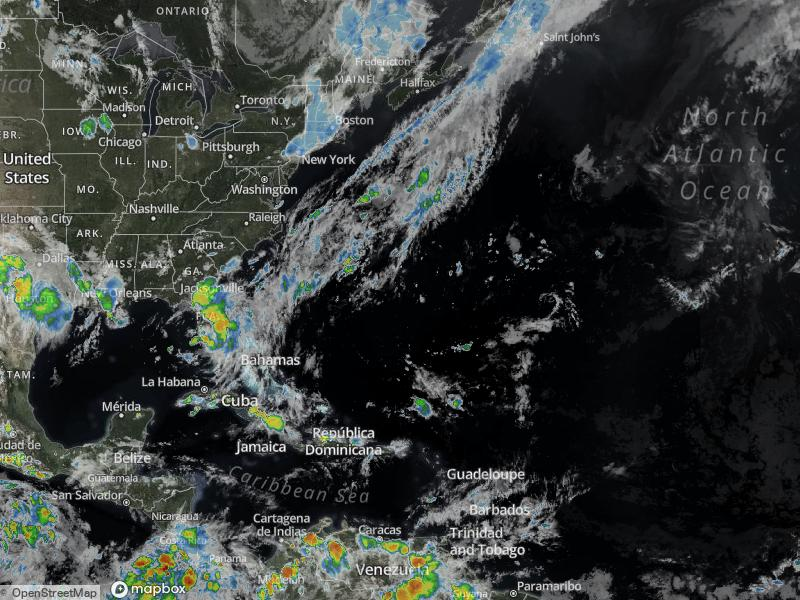 Atlantic Infrared Satellite