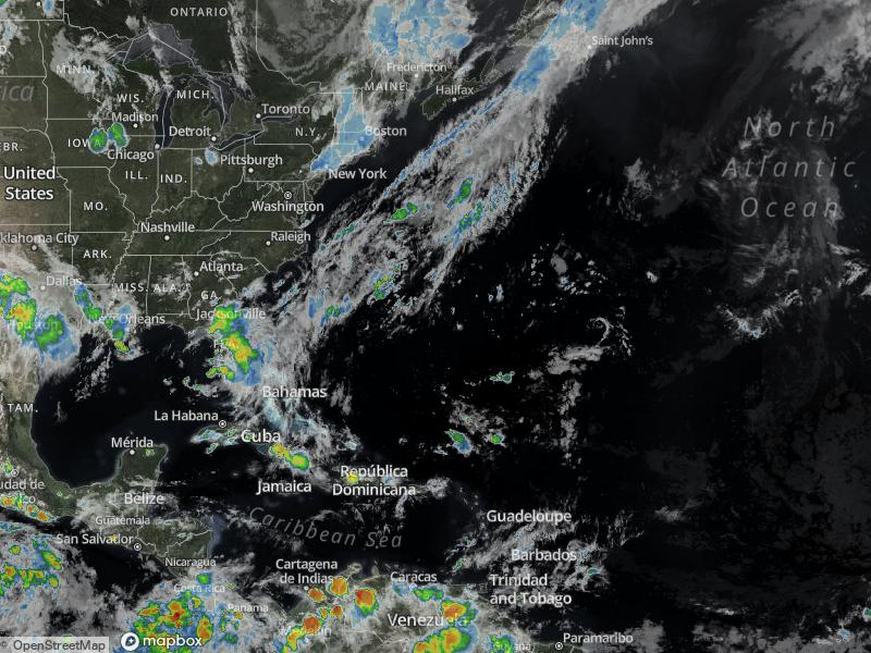 Atlantic Infrared Satellite