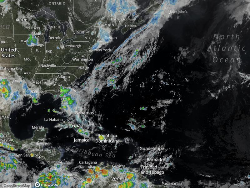 Atlantic Infrared Satellite