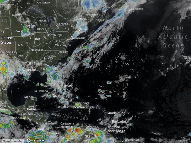 Atlantic Infrared Satellite