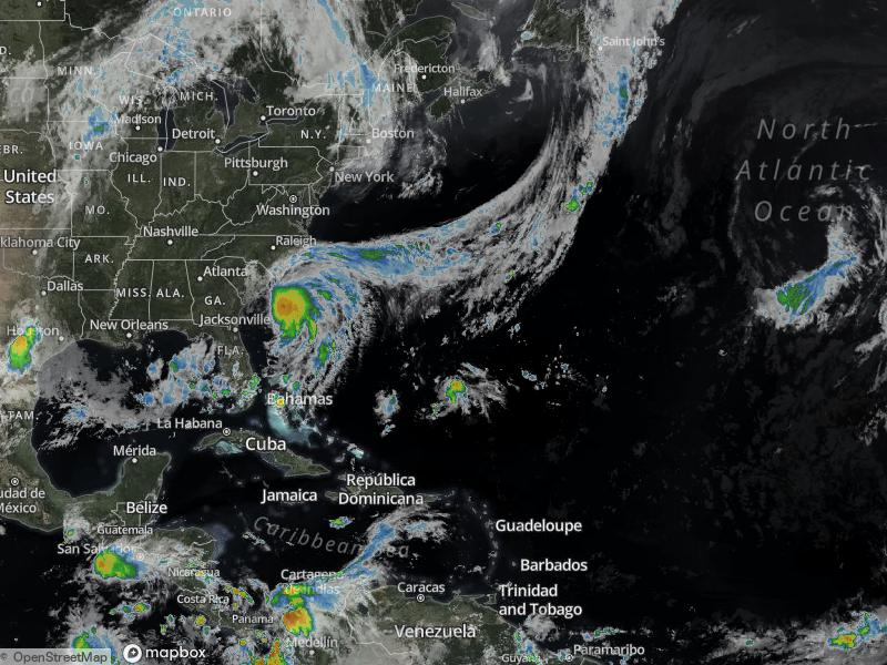 Atlantic Infrared Satellite