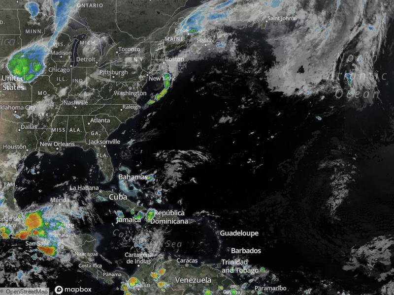 Atlantic Infrared Satellite