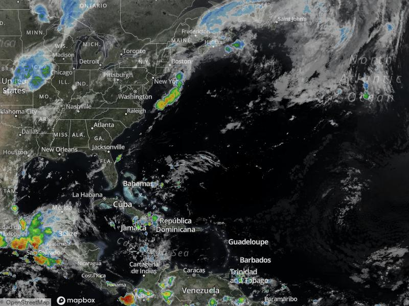 Atlantic Infrared Satellite