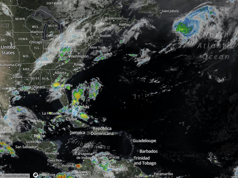 Atlantic Infrared Satellite