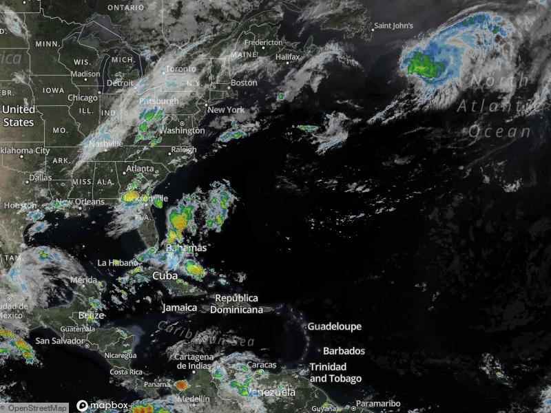 Atlantic Infrared Satellite