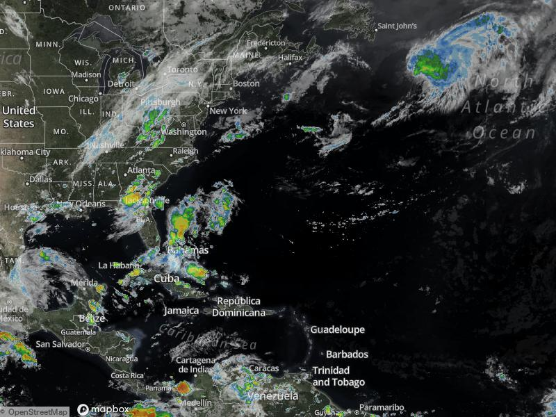 Atlantic Infrared Satellite