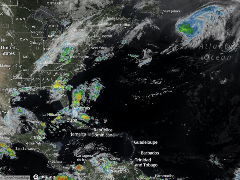Atlantic Infrared Satellite