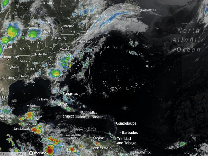 Atlantic Infrared Satellite
