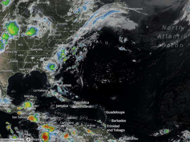 Atlantic Infrared Satellite