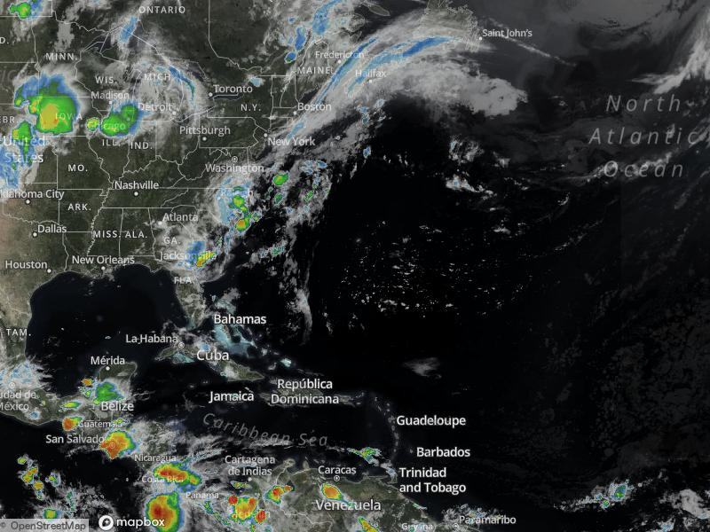 Atlantic Infrared Satellite