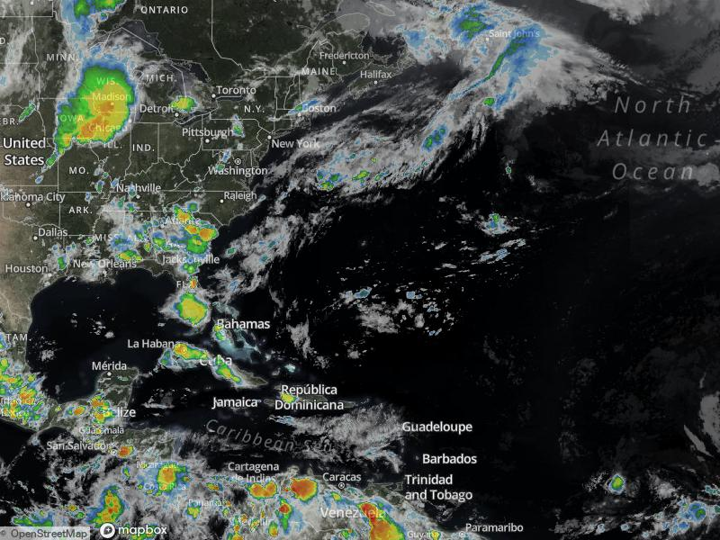 Atlantic Infrared Satellite