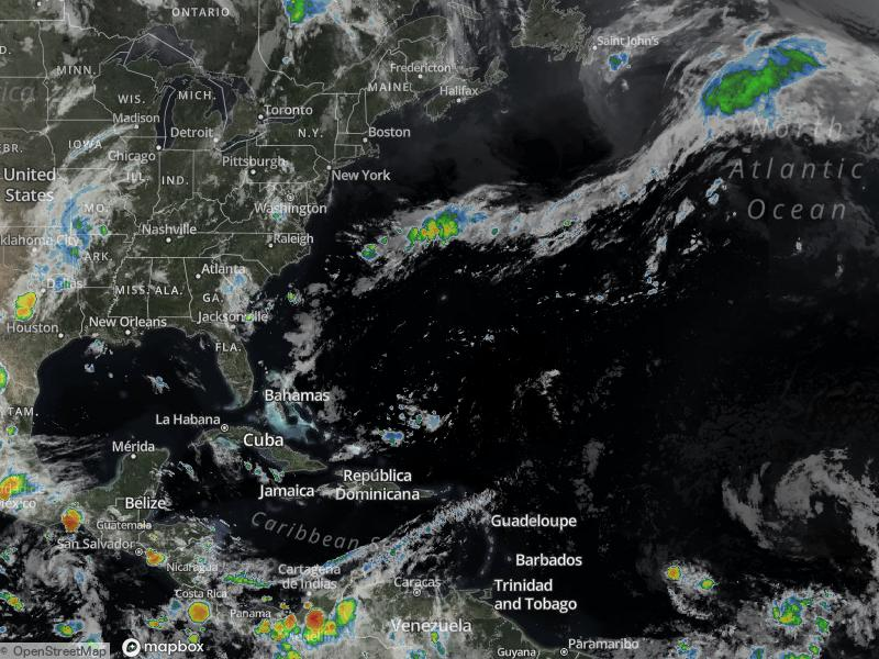 Atlantic Infrared Satellite