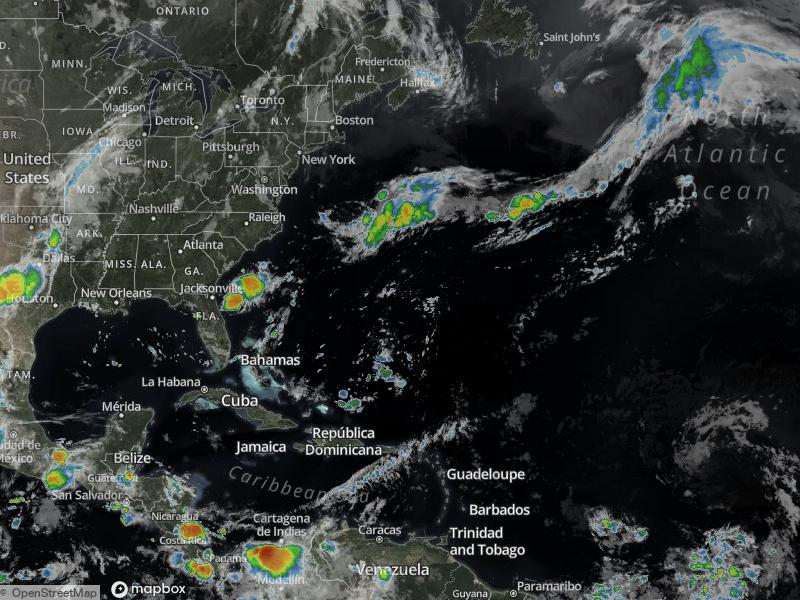 Atlantic Infrared Satellite