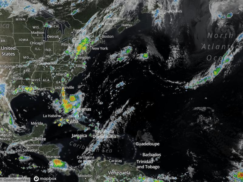Atlantic Infrared Satellite