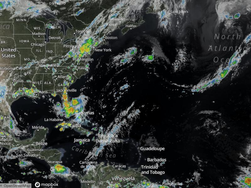 Atlantic Infrared Satellite