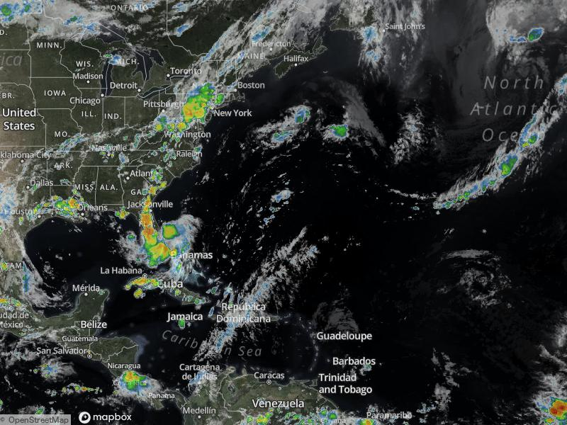 Atlantic Infrared Satellite