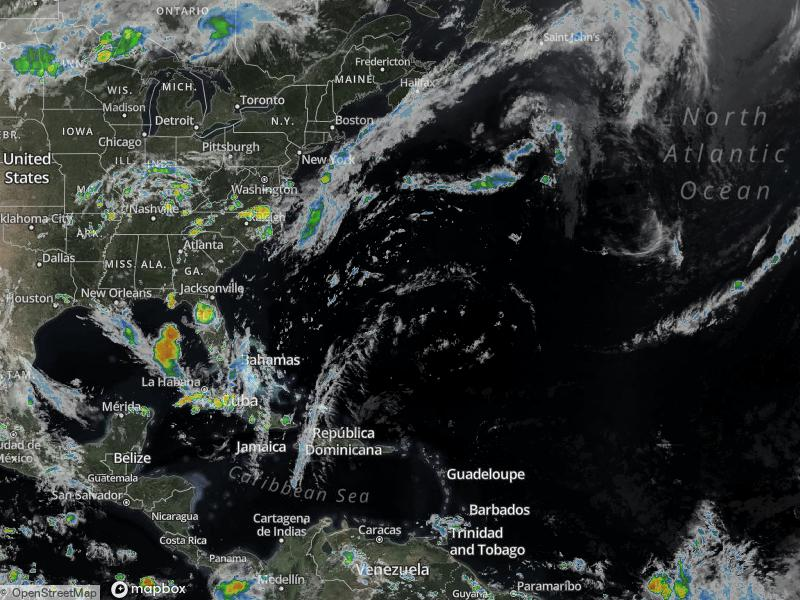 Atlantic Infrared Satellite