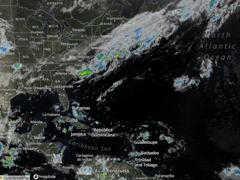 Atlantic Infrared Satellite
