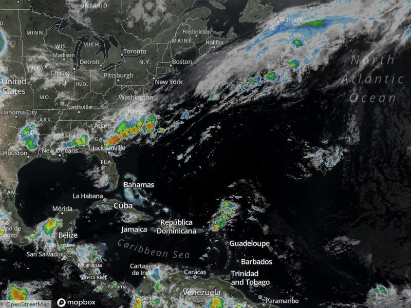Atlantic Infrared Satellite