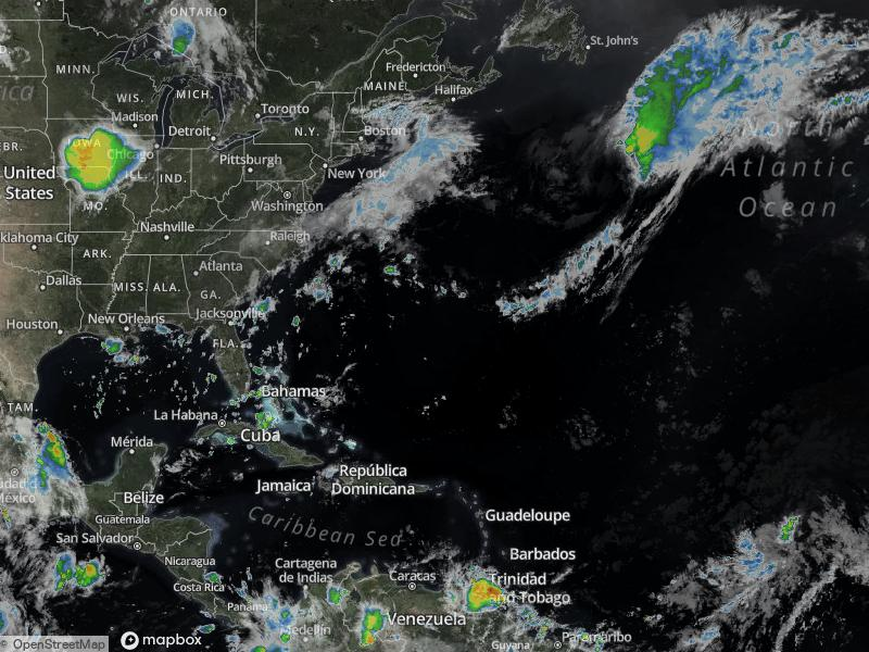 Atlantic Infrared Satellite