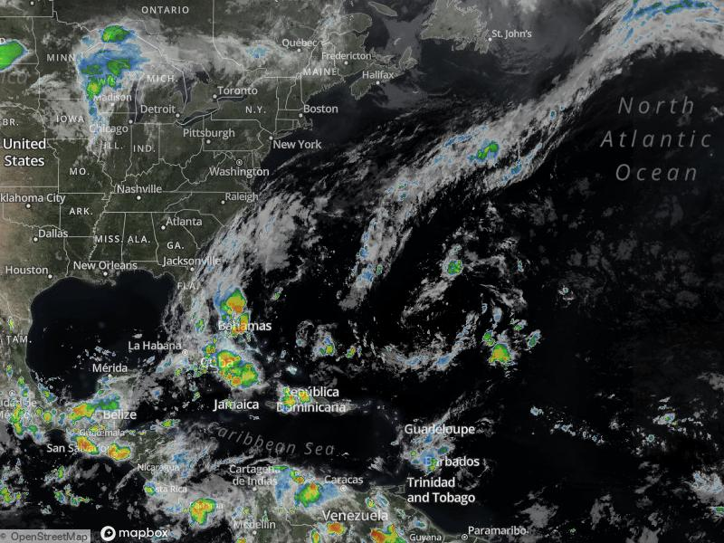 Atlantic Infrared Satellite