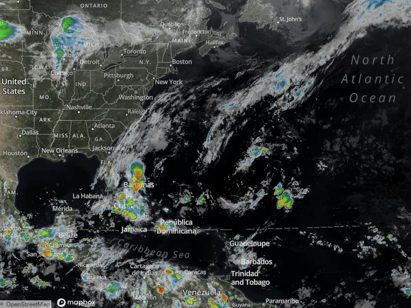 Atlantic Infrared Satellite