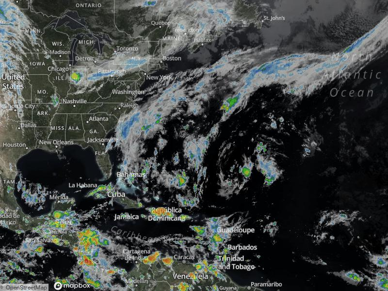 Atlantic Infrared Satellite