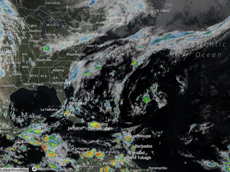 Atlantic Infrared Satellite