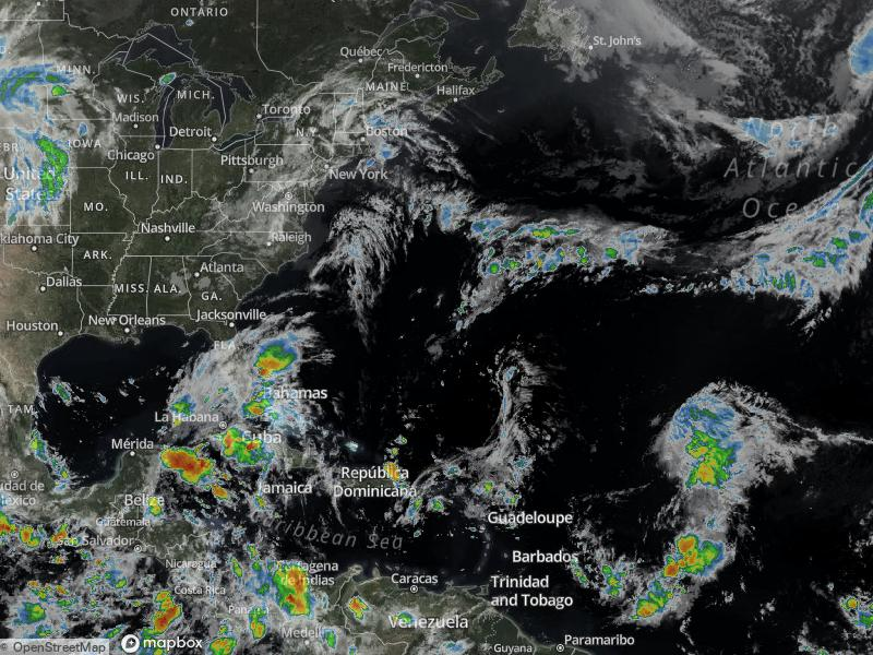 Atlantic Infrared Satellite