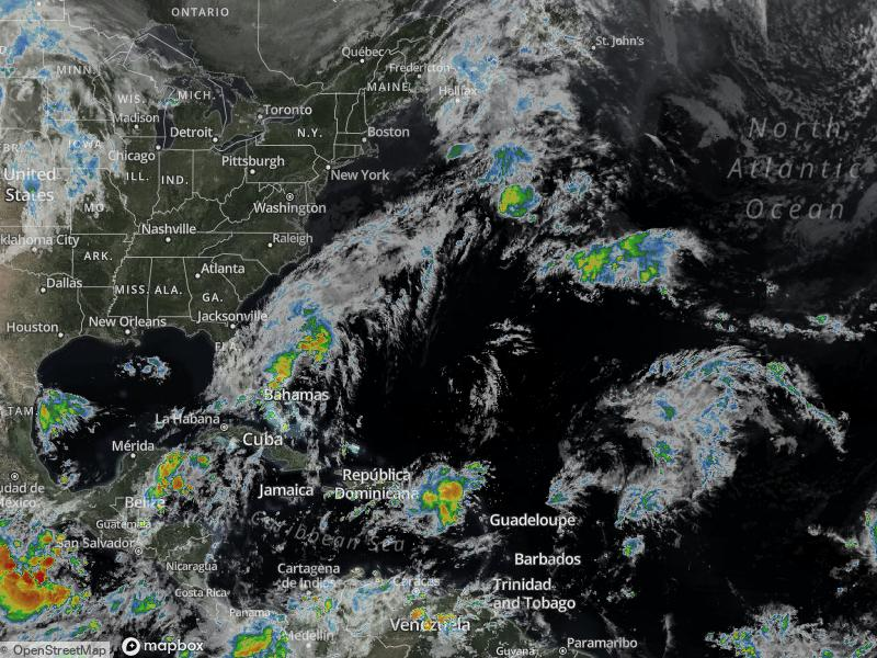 Atlantic Infrared Satellite